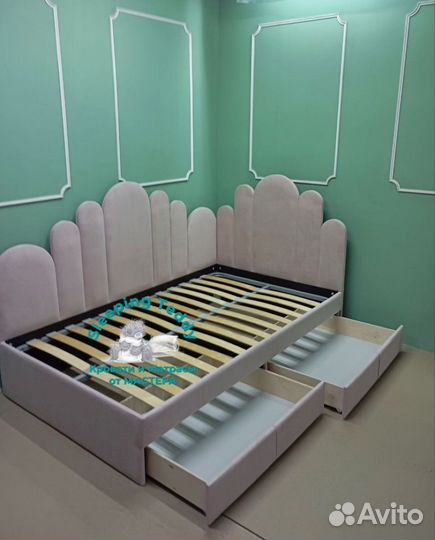 Детская кровать для девочки от 5-ти лет