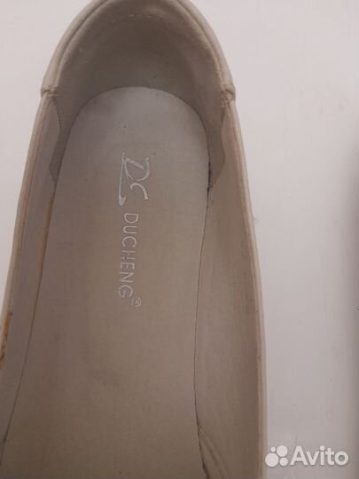 Балетки натуральная кожа