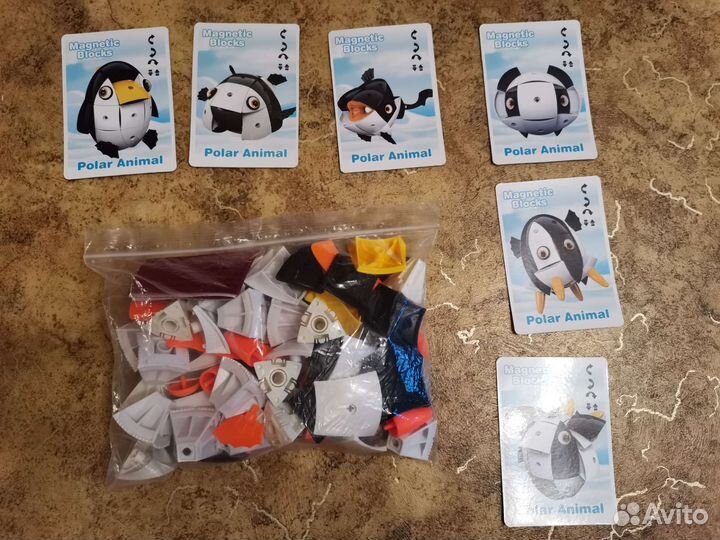 Магнитный конструктор Magnetic blocks