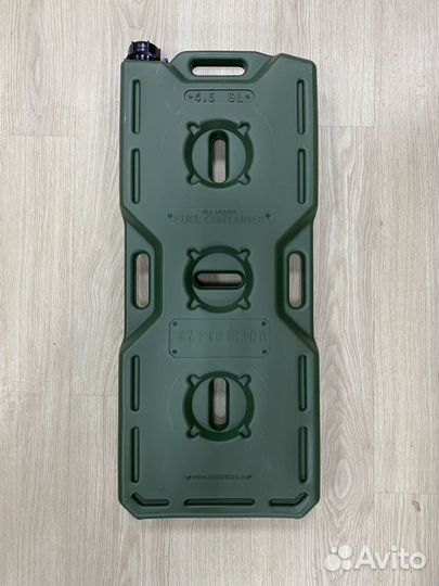 Плоская канистра Экстрим + 20 литров (хаки)