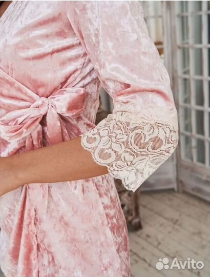 Халат домашний велюровый ihomelux