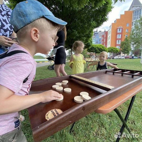 Оренда детских игр из дерева