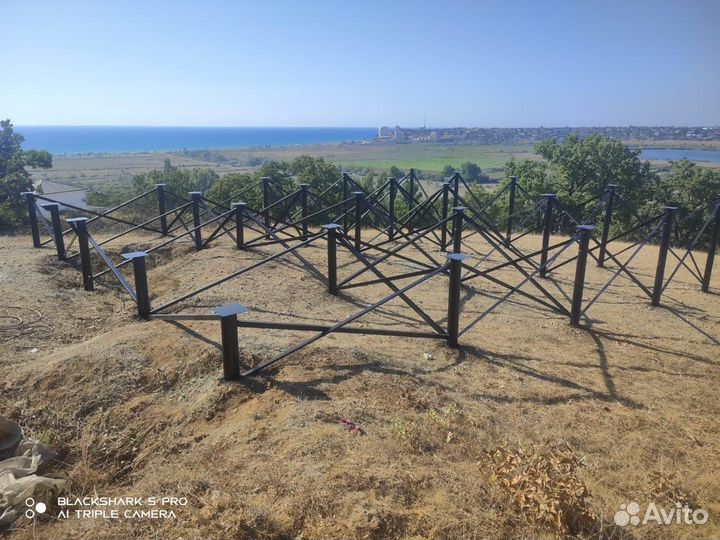 Винтовые сваи, геошурупы с установкой