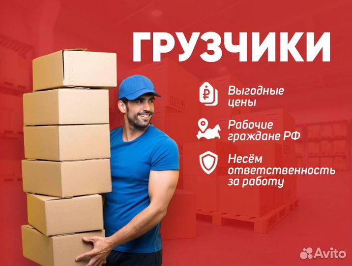 Грузчики Разгрузка Погрузка