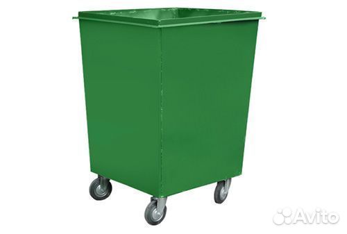 Контейнер для мусора 0,75 м3 без крышки