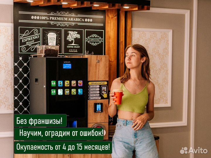 Кофейня самообслуживания, стартовая комплектация