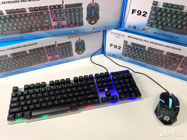 Клавиатура и мышь (Запакованные )