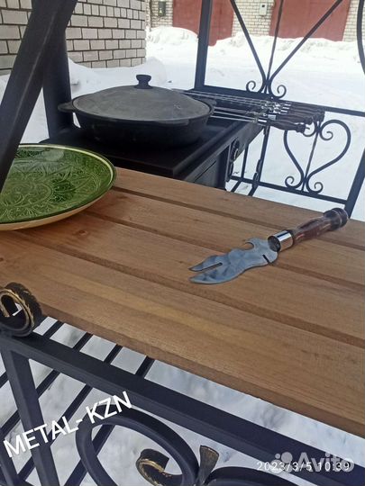 Мангал с крышей 