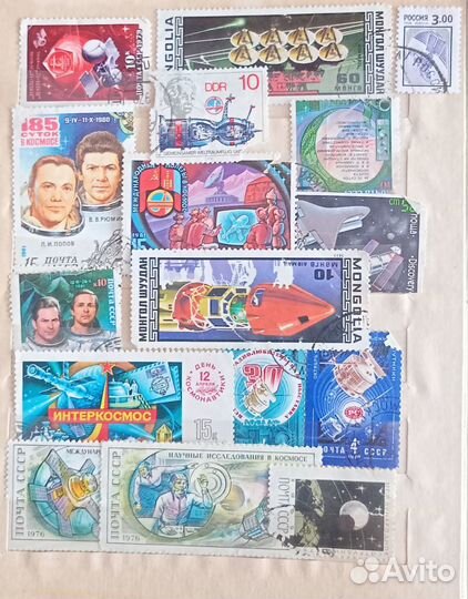 Марки разных стран, эпох, тематики (1)