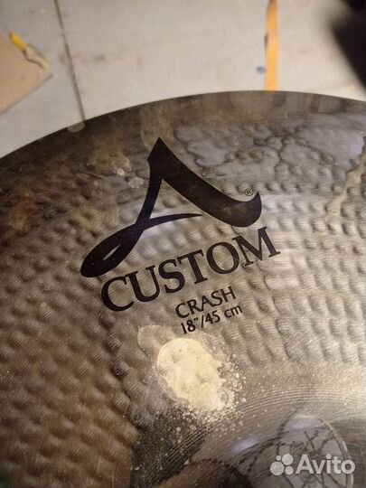 Тарелка Zildjian 18 A custom crash brilliant