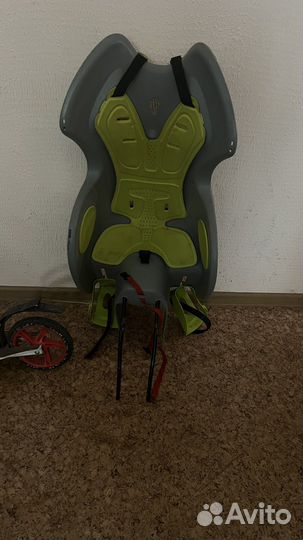Детское велокресло декатлон