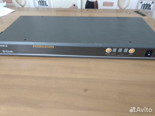 8-портовый переключатель D-Link dkvm-8E