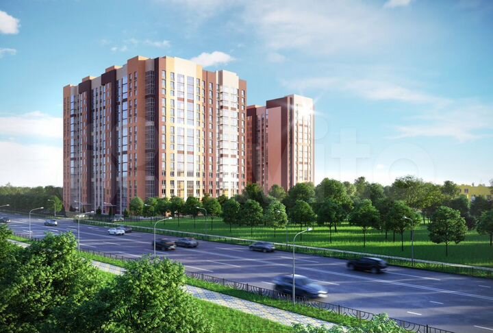 1-к. квартира, 44,6 м², 16/16 эт.