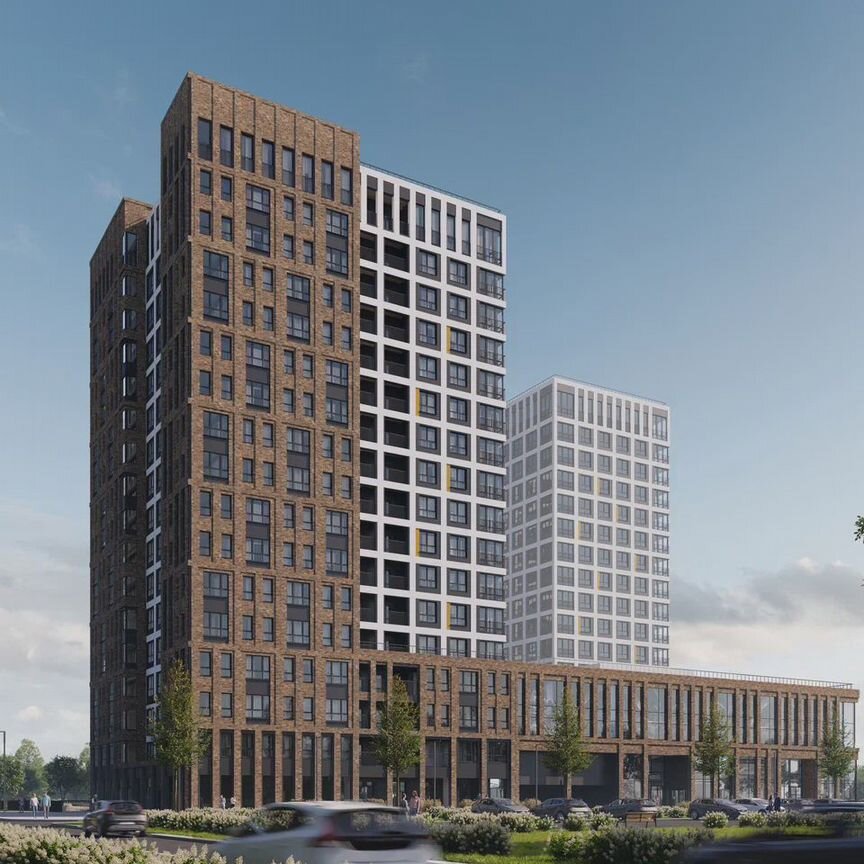 2-к. квартира, 70 м², 7/17 эт.