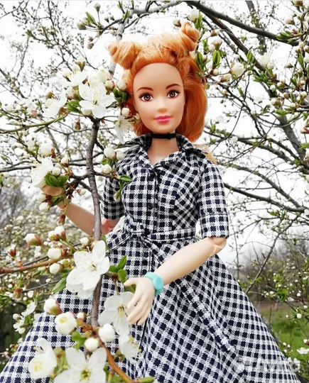 Кукла Барби редкая, рыжая с веснушками