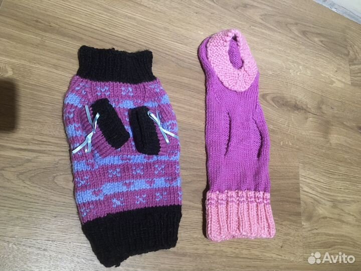 Кофточки для маленькой собаки