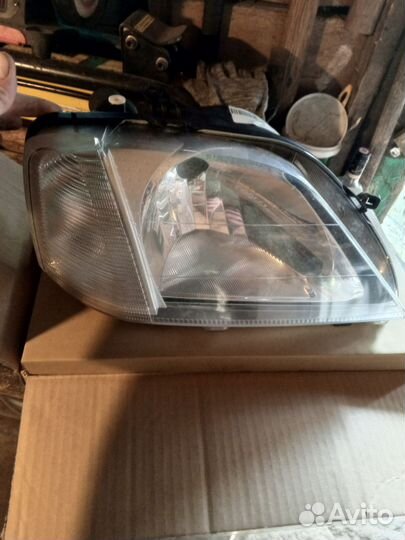 Фара renault logan 1