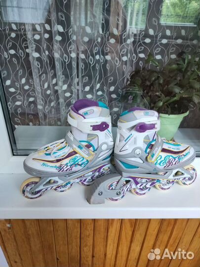 Роликовые коньки раздвижные