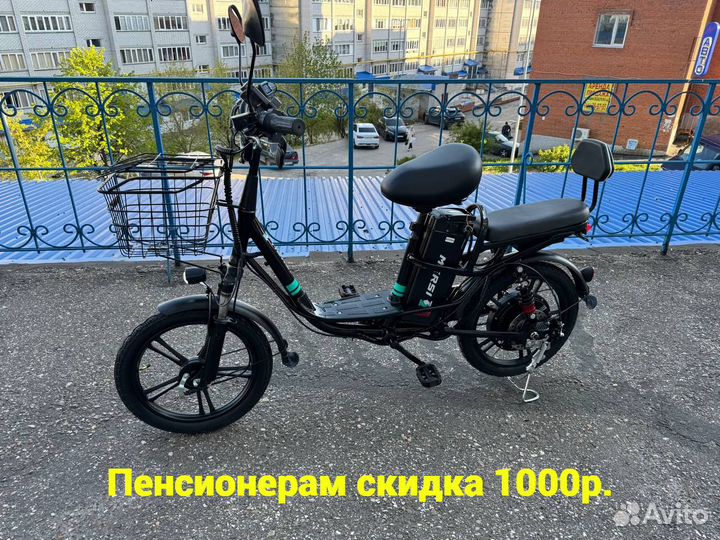 Электровелосипед колхозник 60v 500w