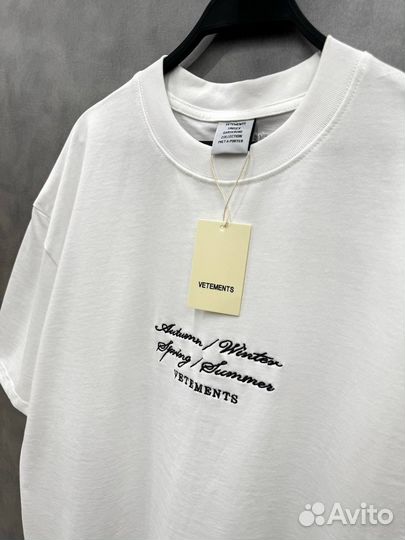 Футболка Vetements оверсайз (унисекс)