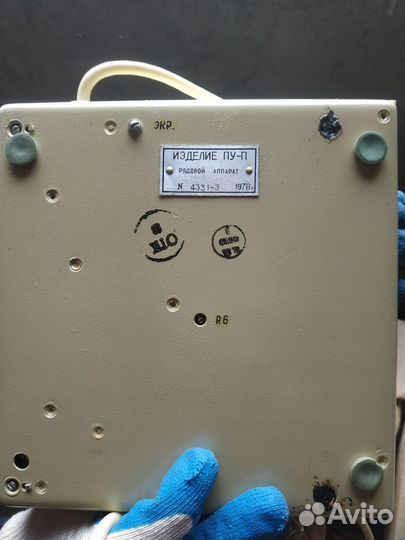 Изделие пу/П. Рядовой аппарат. 1978 год