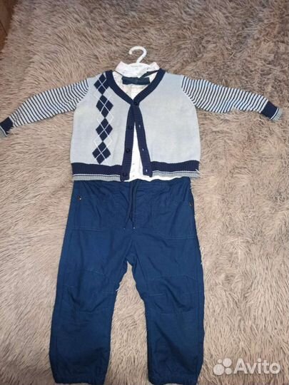 Костюм на мальчика 1 год 80 размер