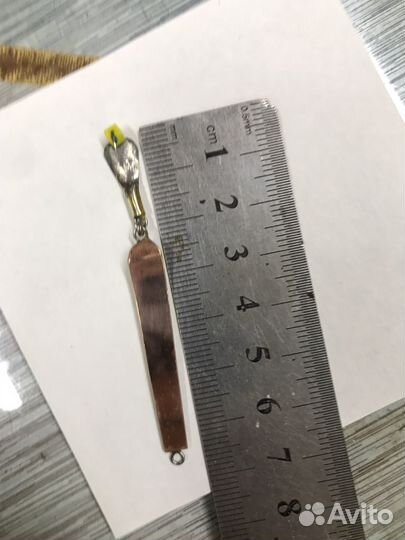 Блесна Клипса с совой Ручная работа