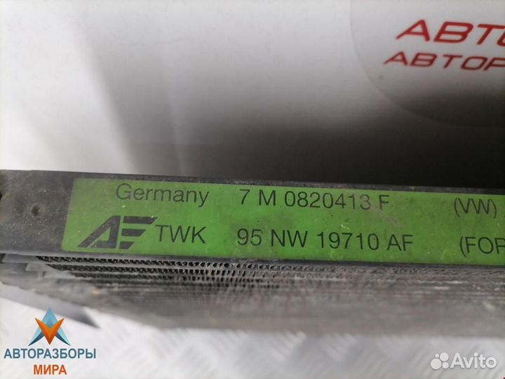 Радиатор кондиционера Volkswagen Sharan 1998