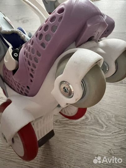 Роликовые коньки детские с защитой