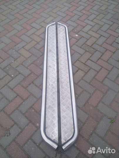 Пороги подножки Tiguan 2008-2013