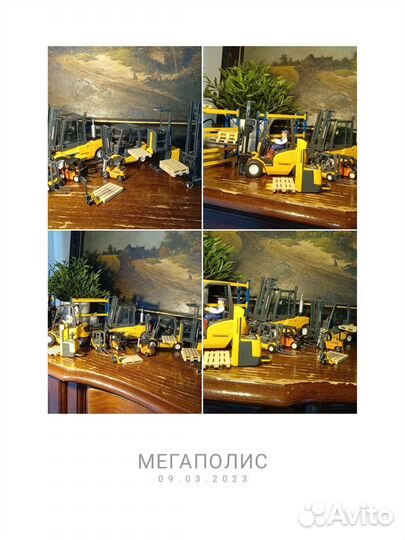 Коллекция моделей складской техники