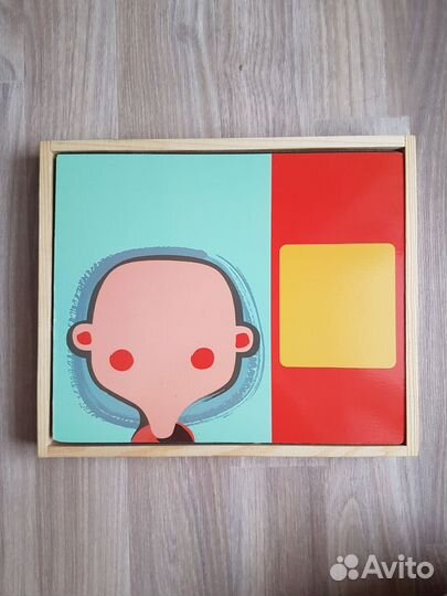 Магнитная игра Забавные лица