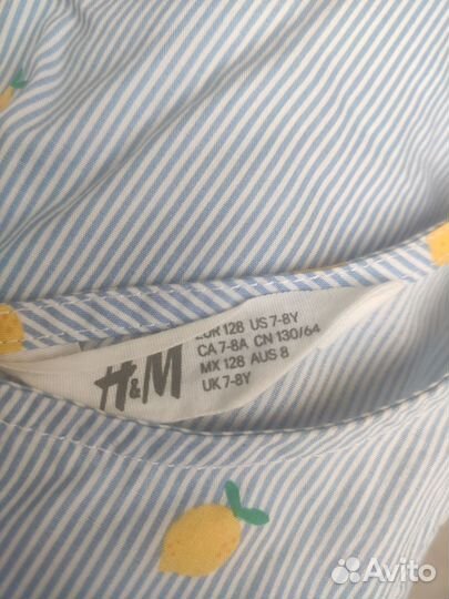 Платья hm 122-128