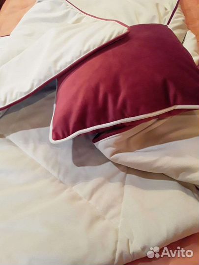 Комплект покрывало+подушка