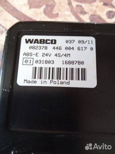 Блок управления Абс Wabco 446 004 617 0 эбу