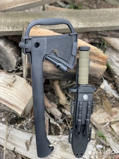 Нож колумбия B топор