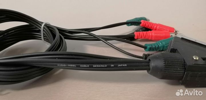 Кабель переходник scart-6RCA