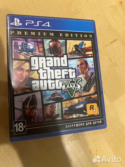 Gta 5 ps4 диск царапанный