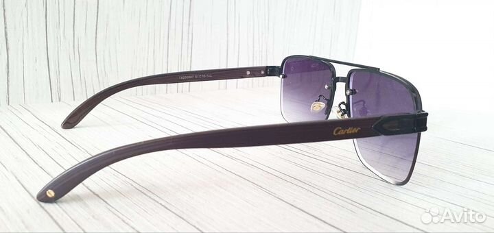 Солнцезащитные очки мужские cartier
