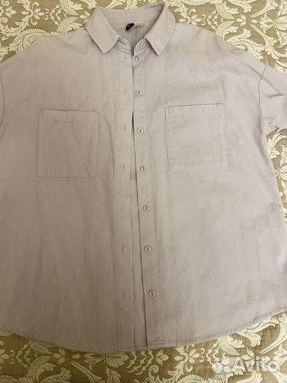 Рубашка вельветовая оверсайз женская, H&M