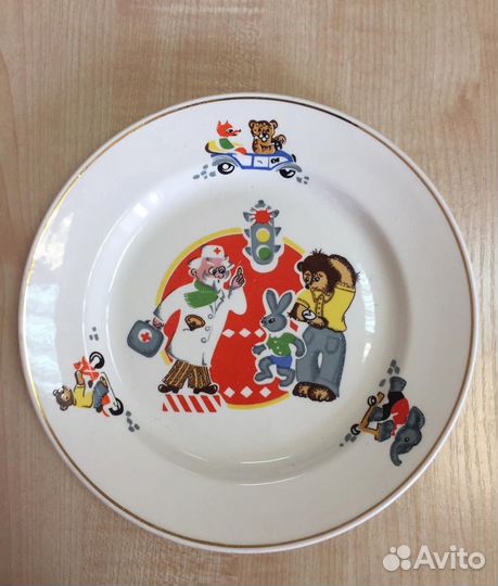Детские тарелки СССР