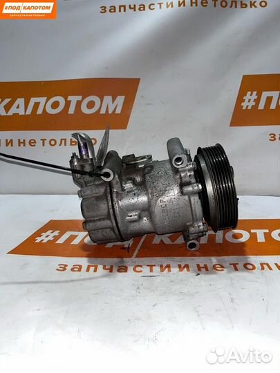 Компрессор кондиционера Peugeot 207 рест. 2010