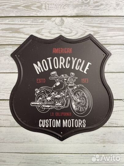 Декор на стену Motorcycle