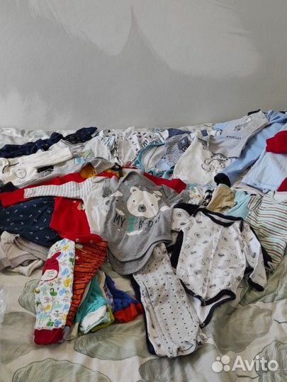 Пакет вещей на мальчика от 0 до 3мес