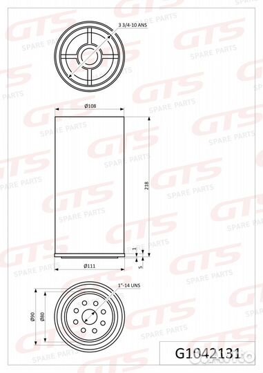 Фильтр топливный renault 7420754418