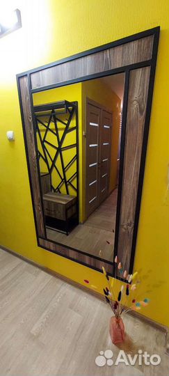 Зеркало в стиле Лофт