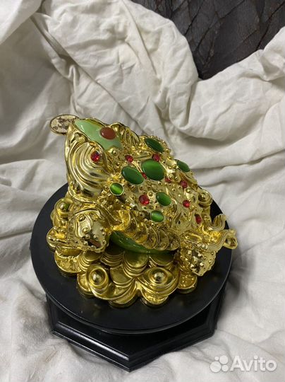 Денежная лягушка жаба (шкатулка )