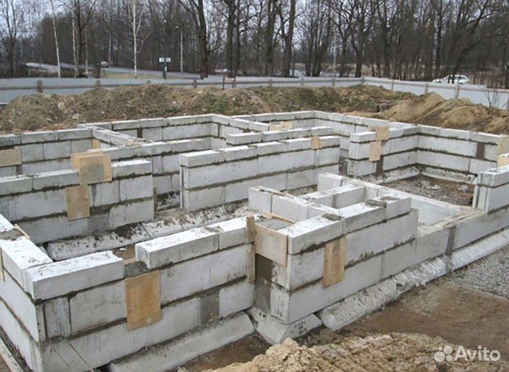 Фундаментные блоки 24.4.6 и др.размеры