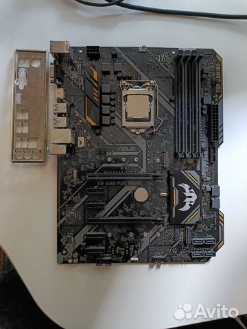 Материнская плата asus TUF B360-plus gaming купить в Санкт-Петербурге ...