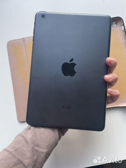 iPad mini A1432 чёрный + чехол